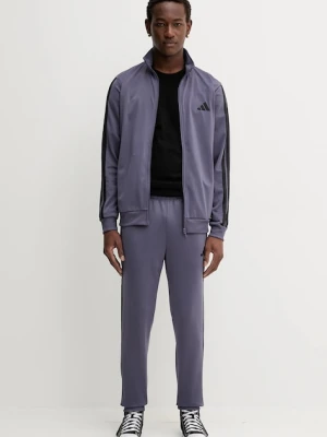 adidas dres 3S męski kolor fioletowy JX5504