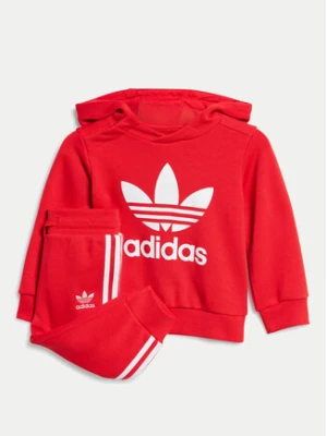 adidas Dres adicolor IX5163 Czerwony Regular Fit