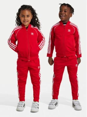 adidas Dres adicolor SST IX7625 Czerwony Regular Fit