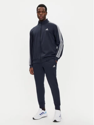 adidas Dres Basic 3-Stripes IJ6064 Granatowy Regular Fit