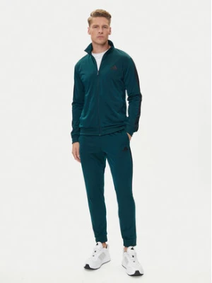 adidas Dres Basic 3-Stripes JX5502 Zielony Regular Fit