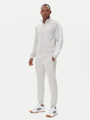 adidas Dres Basic 3-Stripes JX5519 Beżowy Regular Fit