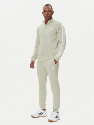 adidas Dres Basic 3-Stripes JX5519 Beżowy Regular Fit