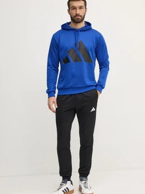 adidas dres BL FT HD TS męski kolor niebieski JI8868