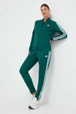 adidas dres Essentials damski kolor zielony IJ8785