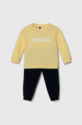 adidas dres dziecięcy I LIN FLOG kolor żółty IZ4970