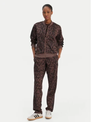 adidas Dres Essentials 3-Stripes Animal JZ0927 Brązowy Regular Fit