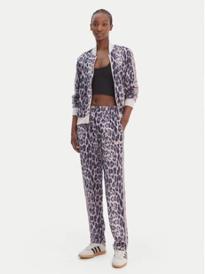 adidas Dres Essentials 3-Stripes Animal KB8935 Fioletowy Regular Fit