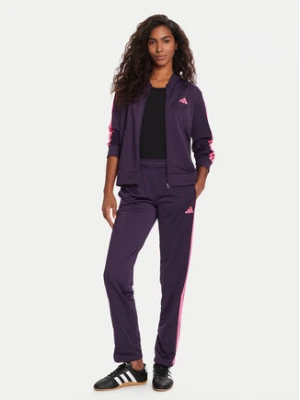 adidas Dres Essentials 3-Stripes JX0510 Fioletowy Regular Fit