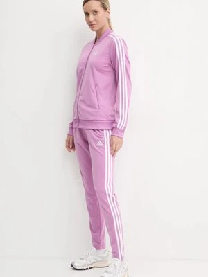 adidas dres Essentials damski kolor fioletowy IX1098