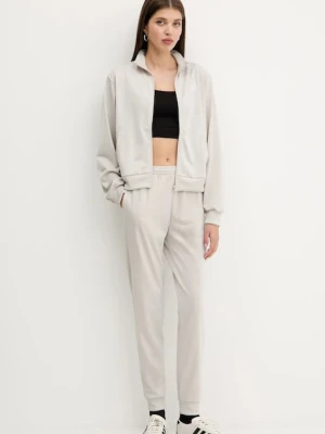 adidas dres Feelcozy damski kolor szary JX0515