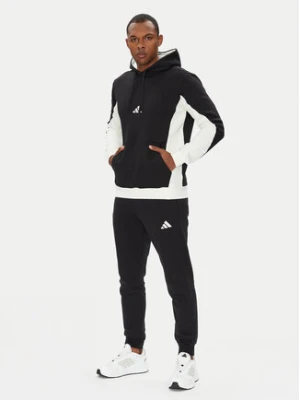 adidas Dres Fleece Colorblock KB5264 Czarny Regular Fit