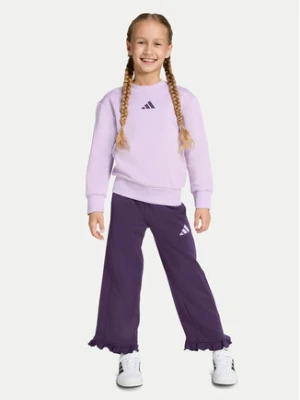 adidas Dres Fleece JX0201 Fioletowy Regular Fit