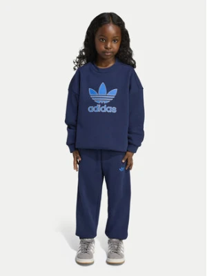 adidas Dres JY1153 Granatowy Loose Fit