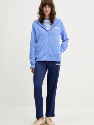 adidas dres Linear damski kolor niebieski JX0521