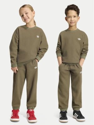 adidas Dres Loose Sweat Jogger Set KT1769 Khaki Regular Fit