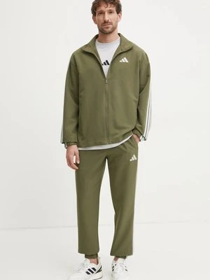 adidas dres M 3S WV TT TS męski kolor zielony JI8850