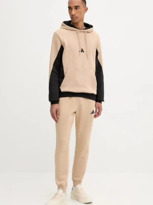 adidas dres M FL CB HD TS męski kolor beżowy KB5265