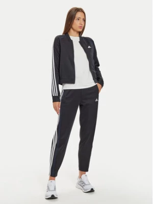 adidas Dres Teamsport IX1106 Czarny Slim Fit