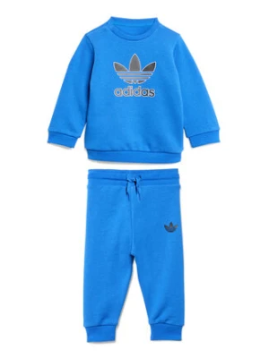 adidas Dres Trefoil JY0136 Niebieski Regular Fit