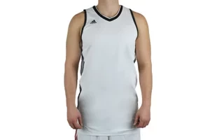 adidas E Kit JSY 3.0 AI4663, Męskie, Białe, t-shirty, poliester, rozmiar: 2XL2 adidas performance