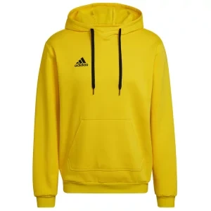 adidas Entrada 22 Sweat Hoodie HI2140, Męskie, Żółte, bluzy, bawełna, rozmiar: M adidas performance