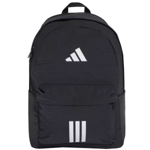 adidas Ess BARS3RS Backpack JX6497, Unisex, Czarne, plecaki, poliester, rozmiar: One size adidas performance