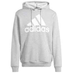 adidas Essentials Fleece Big Logo Hoodie IJ8910, Męskie, Szare, bluzy, bawełna, rozmiar: L adidas performance