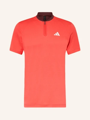 Adidas Funkcyjna Koszulka Polo Freelift rot