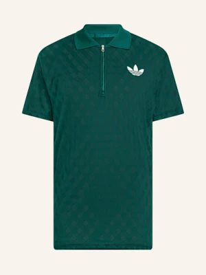 Adidas Funkcyjna Koszulka Polo Tennis Climacool + Freelift Polo Pro gruen