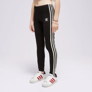 Adidas Girls' 3 Stripes Leggings Junior G czarny
