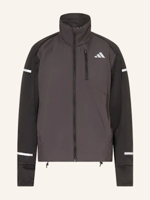 Adidas Hybrydowa Kurtka Do Biegania adi365running Warm Jacket schwarz