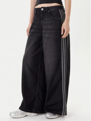 adidas Jeansy adicolor Denim Adilenium JV7453 Czarny Wide Leg