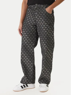 adidas Jeansy Monogram KC6380 Szary Loose Fit