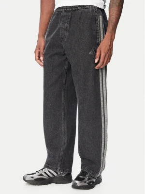 adidas Jeansy Stadium KV8336 Czarny Regular Fit