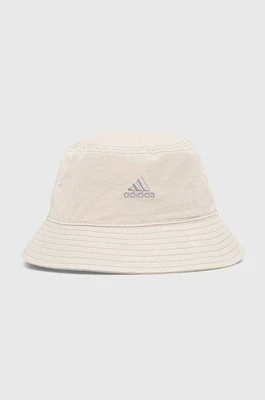 adidas kapelusz bawełniany kolor szary bawełniany IR7895