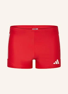 Adidas Kąpielówki 3-Streifen 2-Inch rot