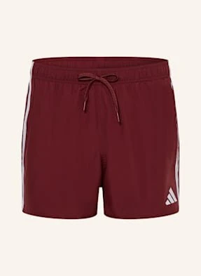 Adidas Kąpielówki Bokserki 3-Streifen 3-Inch rot