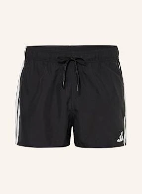 Adidas Kąpielówki Bokserki 3 Stripes Swim Shorts 3 Inch schwarz