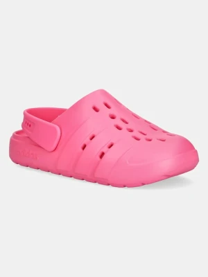 adidas klapki Adilette Clog 2.0 damskie kolor różowy JR1260