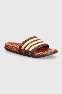 adidas klapki Adilette x Farm Rio damskie kolor brązowy IH2136