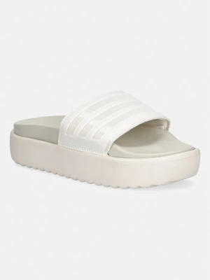 adidas klapki damskie Adilette Platform beżowy