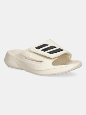 adidas klapki Lightblaze Slide damskie kolor beżowy na platformie JS3586