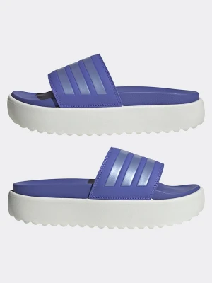 adidas Klapki w kolorze fioletowo-białym rozmiar: 42