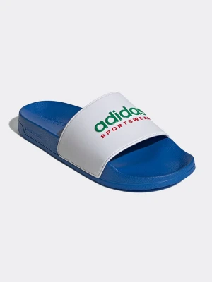 adidas Klapki w kolorze niebiesko-białym rozmiar: 39
