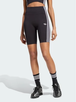 adidas Kolarki Essentials 3 Stripes Seamless Shorts 5 Inch KZ4126 Czarny Slim Fit