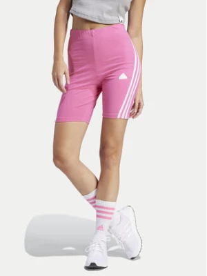 adidas Kolarki Future Icons 3-Stripes IS3630 Różowy Slim Fit