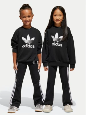adidas Komplet bluza i legginsy JC7873 Czarny Flared Fit