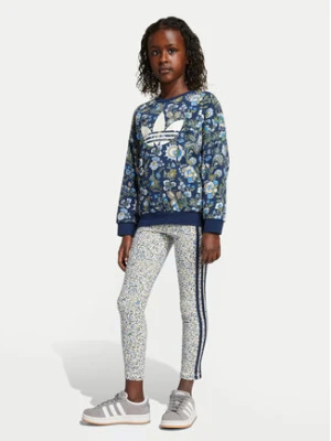 adidas Komplet bluza i legginsy Liberty London JV7804 Czerwony Loose Fit