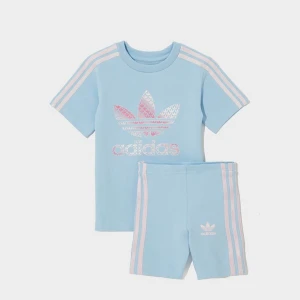 adidas Komplet (G)$Trf Aop Tee/sht Skypk